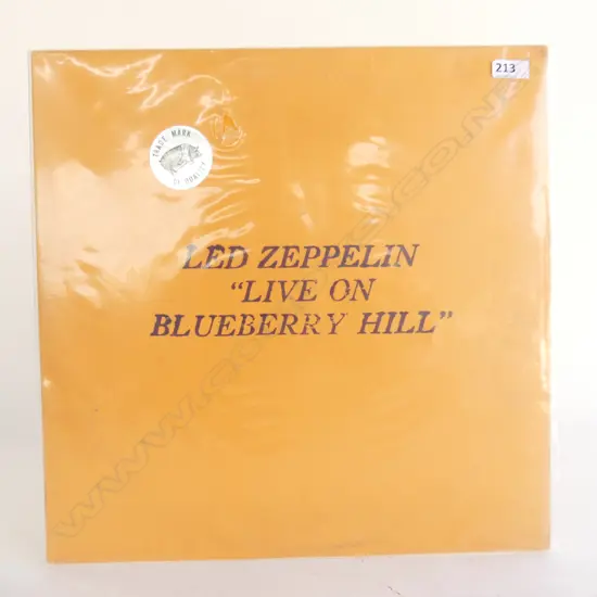 Led Zeppelin, "Live On Blueberry Hill", double album
